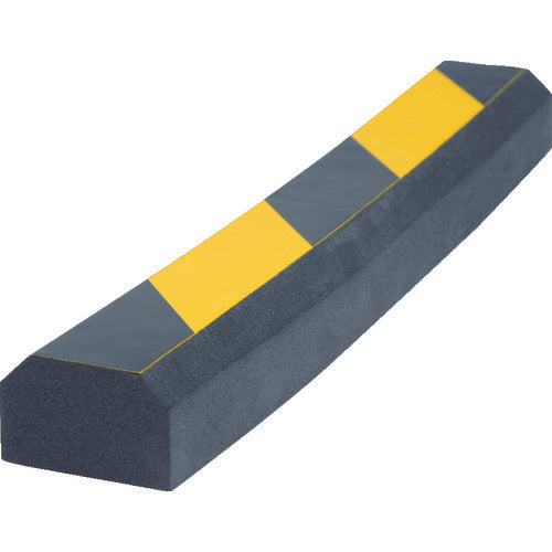 ＴＲＵＳＣＯ　セーフティクッション　山型　２本入　幅５０　長さ３００　黄黒