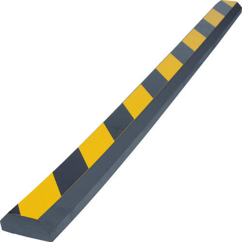 ＴＲＵＳＣＯ　セーフティクッション　山型　１本入　幅７０　長さ９００　黄黒