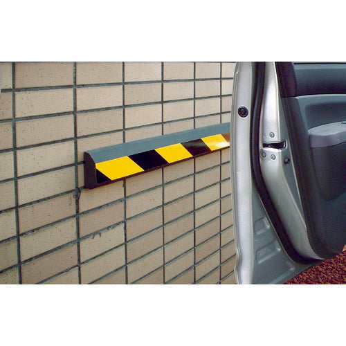 ＴＲＵＳＣＯ　セーフティクッション　山型　１本入　幅７０　長さ９００　黄黒