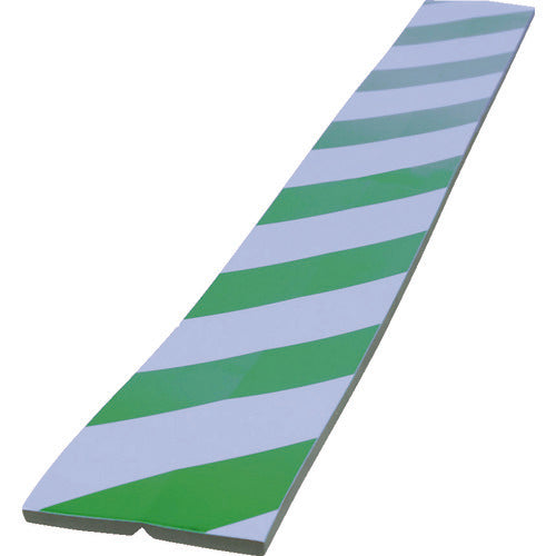ＴＲＵＳＣＯ　セーフティクッション　コーナー用　幅１００　長さ９１０　緑／白