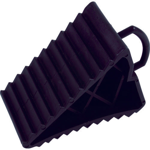 ＴＲＵＳＣＯ　タイヤストッパー（２個入）黒　２トン車以下