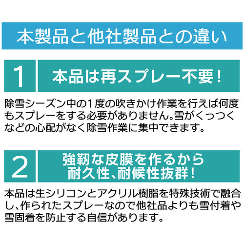 高森コーキ　離雪シリコンアクリルスプレー生ブラック