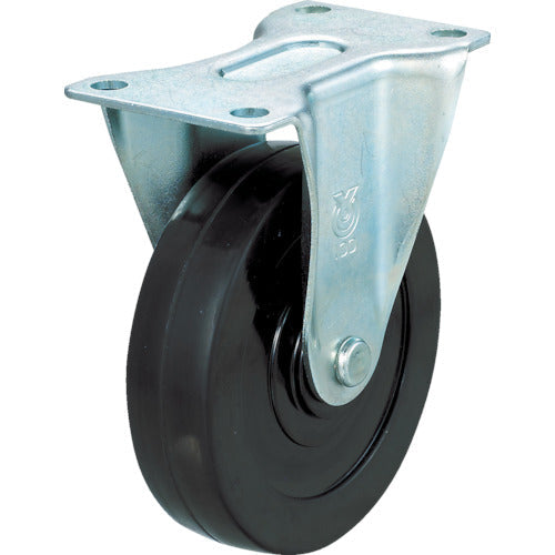 ＴＲＵＳＣＯ　ＨＬＦ−１２０用ハードゴムキャスター　Φ１００　固定