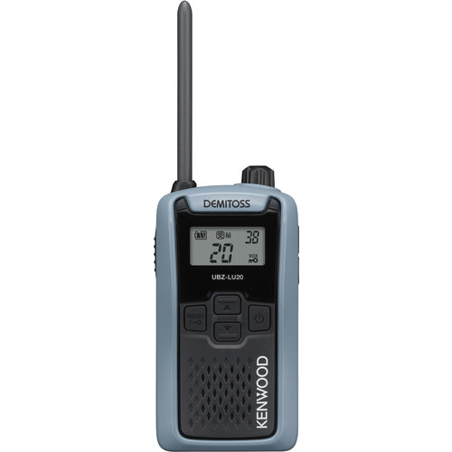 ＫＥＮＷＯＯＤ　特定小電力トランシーバー（交互通話）　ＤＥＭＩＴＯＳＳ　ブルーグレー