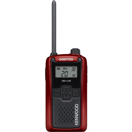 ＫＥＮＷＯＯＤ　特定小電力トランシーバー（交互通話）　ＤＥＭＩＴＯＳＳ　レッド