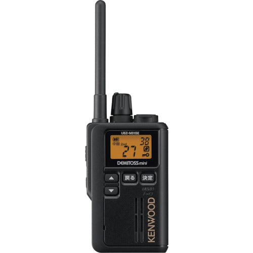 ＫＥＮＷＯＯＤ　特定小電力トランシーバー　ブラック