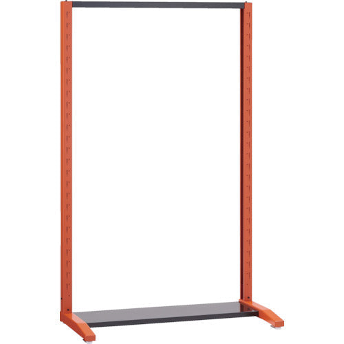 ＴＲＵＳＣＯ　ＵＰＲ型パンチングラック枠のみ　Ｈ１４５０　黒オレンジ