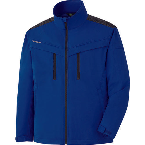 ミドリ安全　ＶＥＲＤＥＸＣＥＬ　ストレッチ防寒ジャンパー　ＶＥ２００３　上　ロイヤルブルー　Ｍ