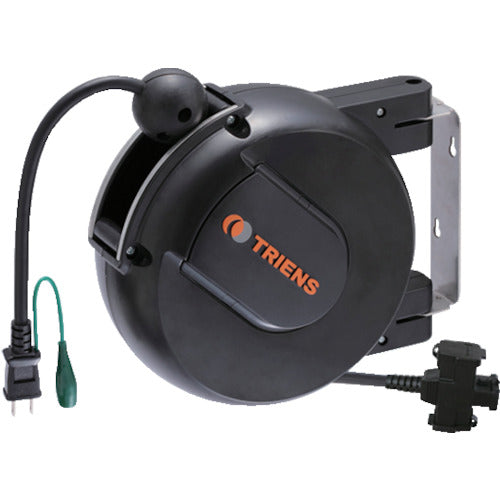 ＴＲＩＥＮＳ　コードリール１００Ｖ　二次側先端電源プラグ仕様　１．２５×３心×６ｍ