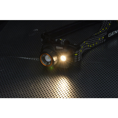 ＧＥＮＴＯＳ　サブ暖色ＬＥＤ搭載ハイブリッド式ヘッドライト　ダブルスター４００Ｈ