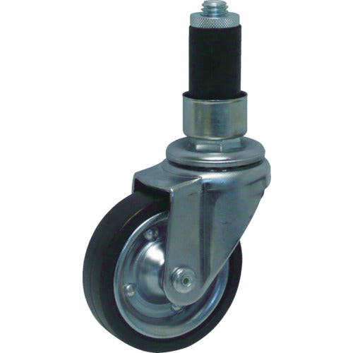 ｙａｚａｋｉ　パイプキャスター　車輪径Φ７５　自在車　導電ゴム車輪　ＹＧＲ−７５Ｅ