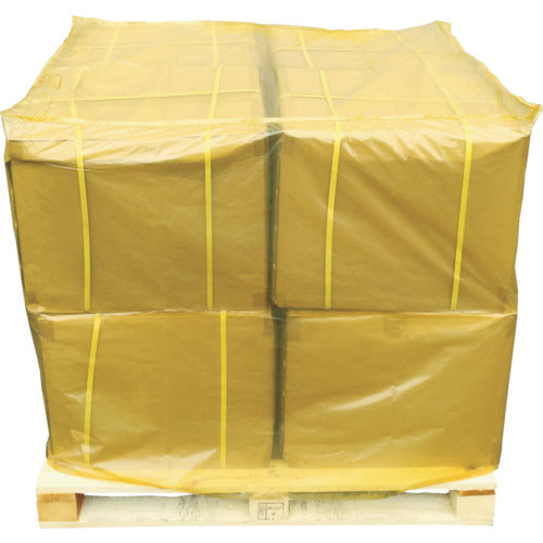 アサヒ カラーパレットカバー 1150×1150×1300mm（紫外線カットタイプ ）黄
