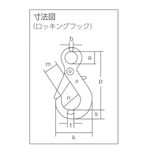 象印 チェーンスリング100（アイタイプ）ロッキングフックタイプ（2本吊り）ベアリング入